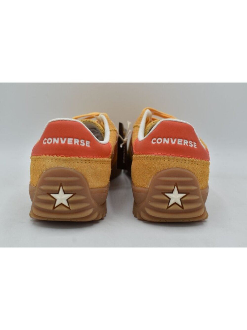 Converse Womens Size 7.5 Run Star Trainer‎ Orange Red Sneakers Shoes - Picture 4 of 11